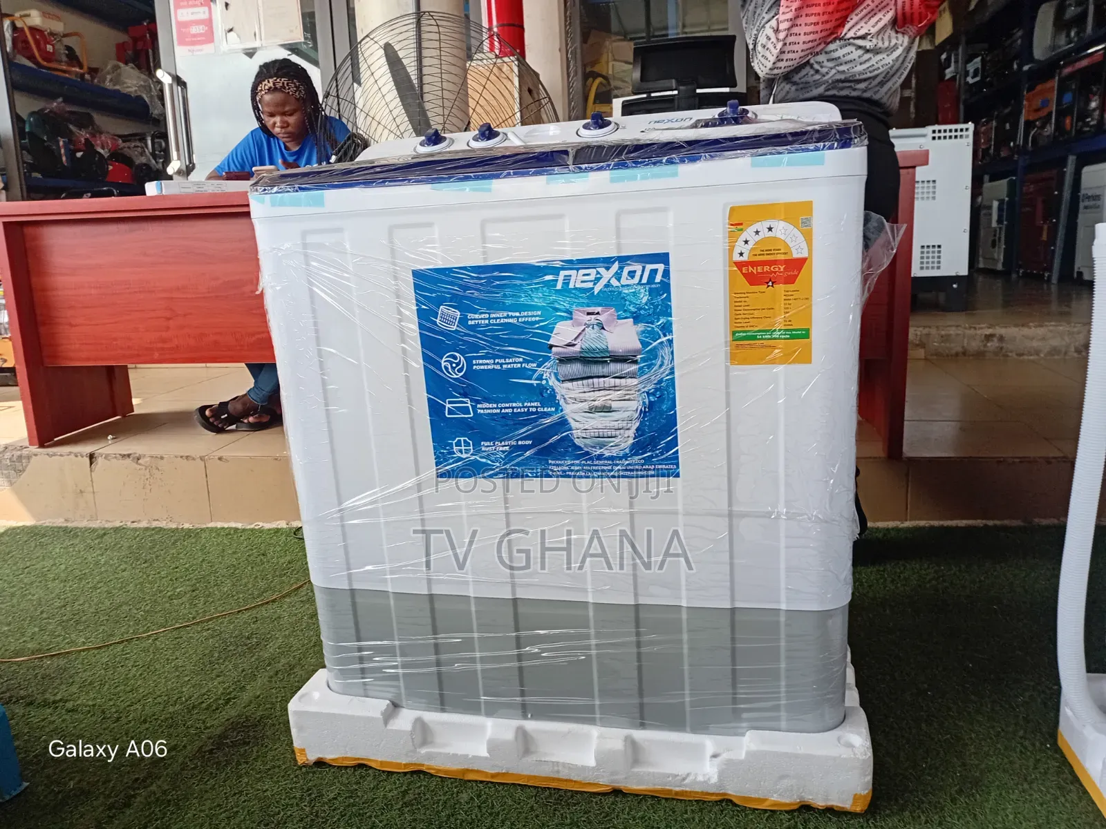 Nexon 12KG Washing Machine – Heavy Load Capacity for Home Use