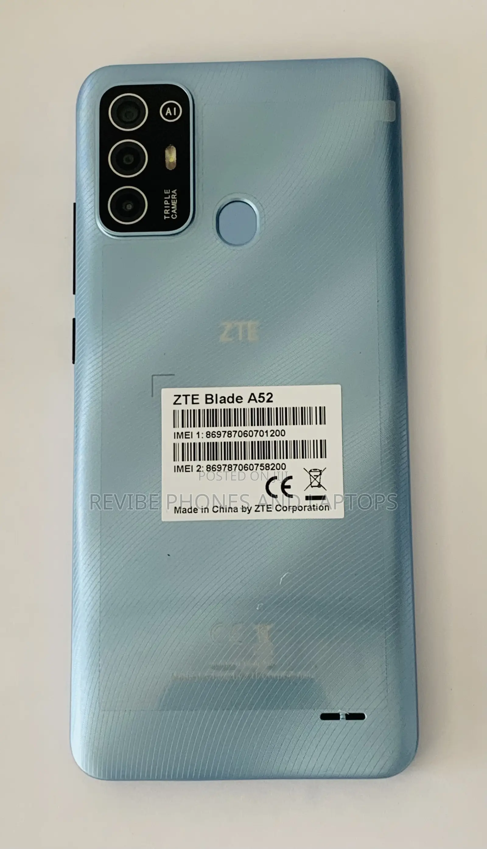 New ZTE Blade Blue