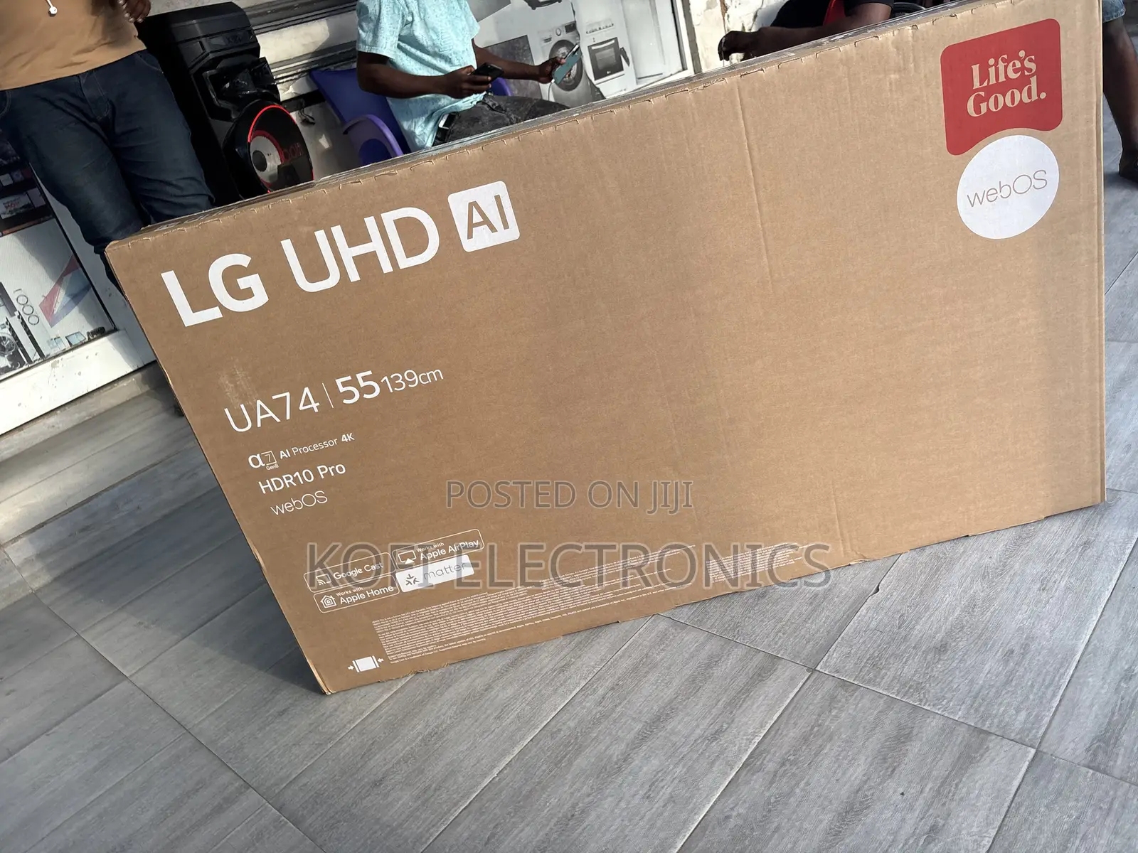 AI Sound Pro LG TV 55" 55UA74003LB Smart