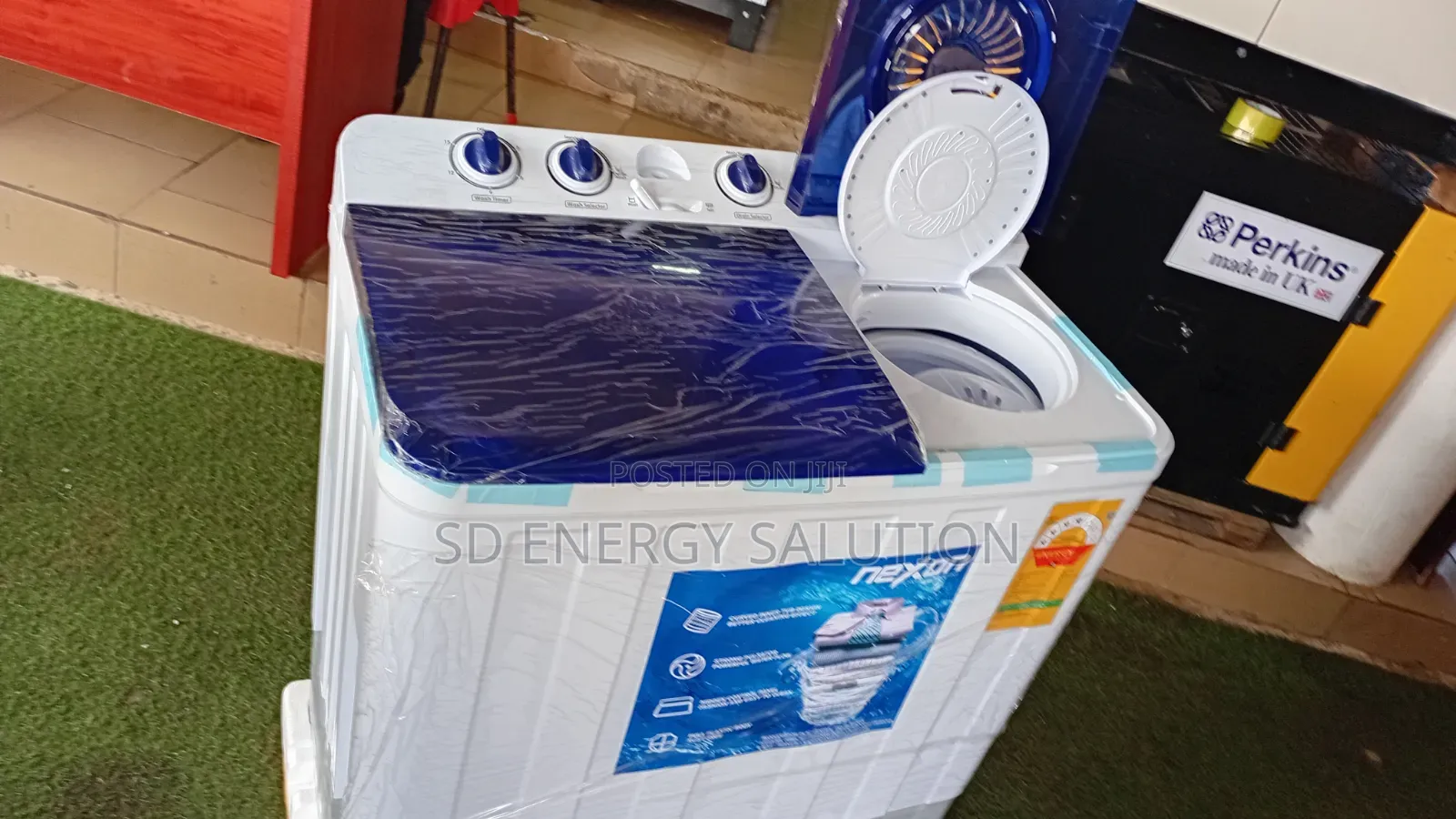 Nexon 12KG Washing Machine – Powerful Wash Fast Spin