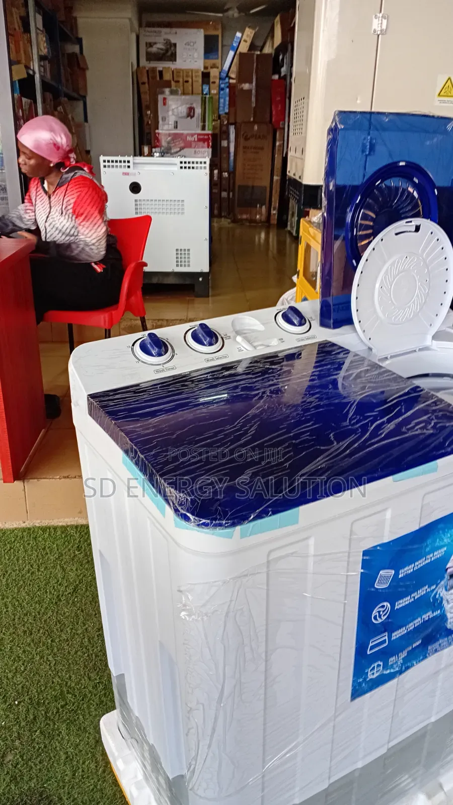 Nexon 12KG Washing Machine – Powerful Wash Fast Spin