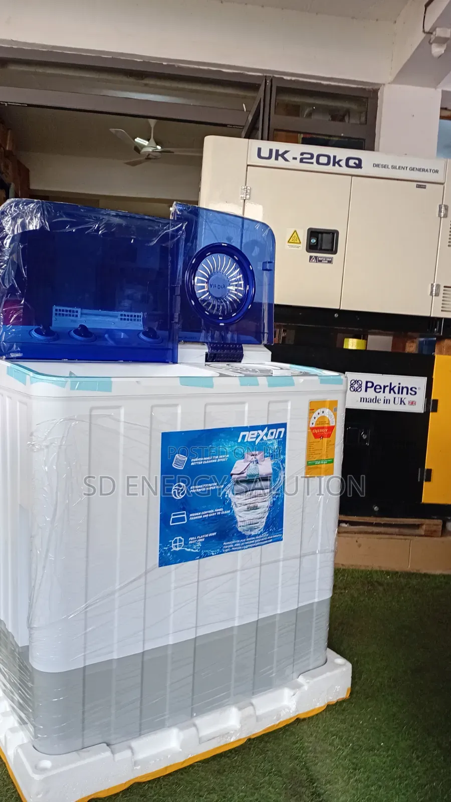 Nexon 12KG Twin Tub Washing Machine – Heavy Duty Performance