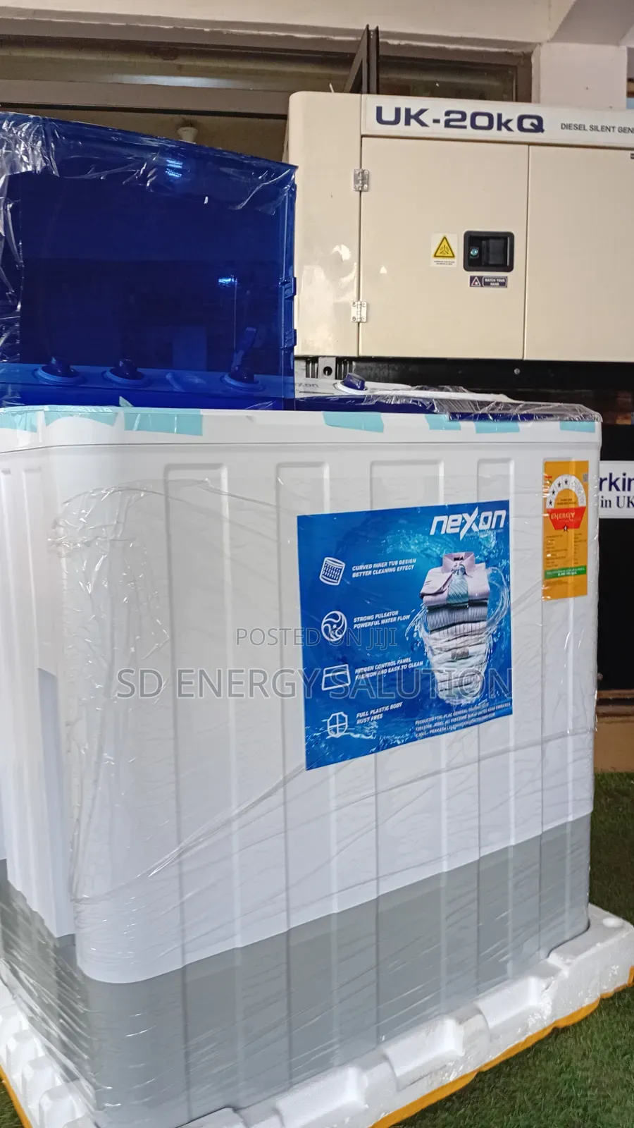 Nexon 12KG Twin Tub Washing Machine – Heavy Duty Performance