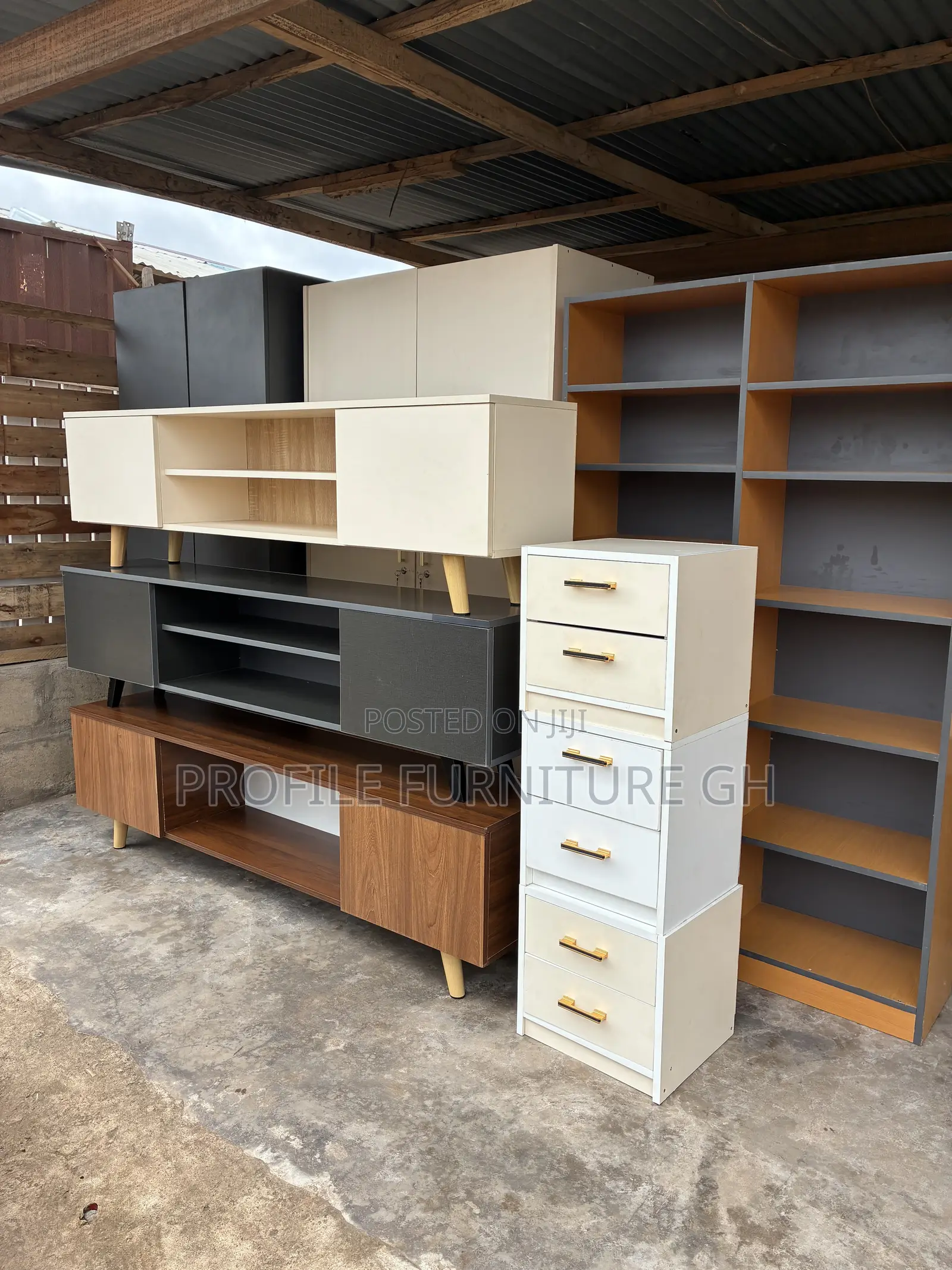 TV Stand and Shoe Rack