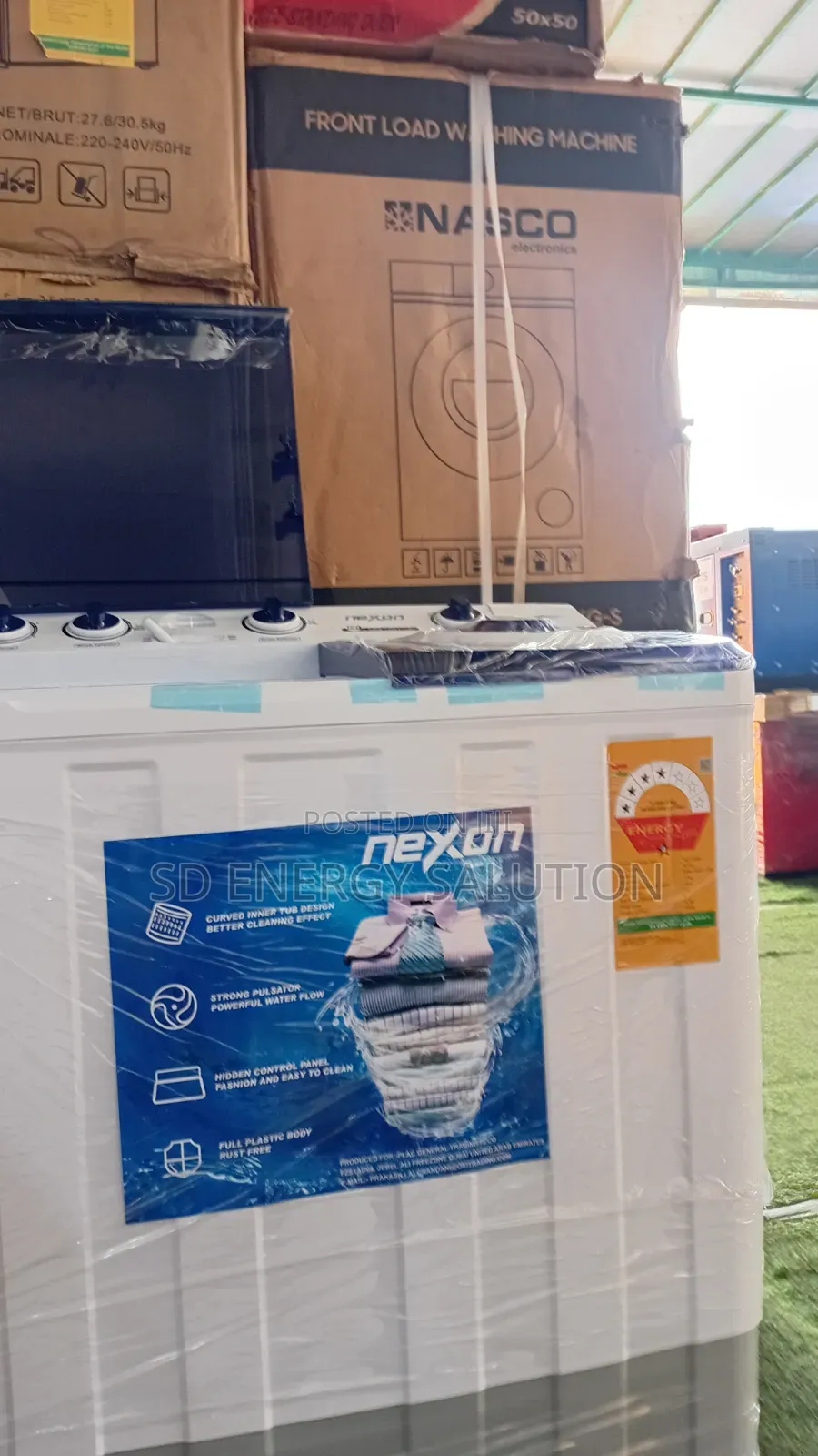 Nexon 12KG Washing Machine – Perfect for Large Families