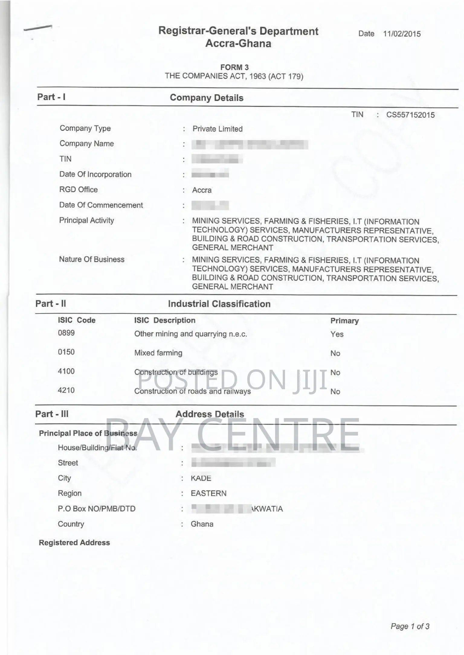 Company Registration
