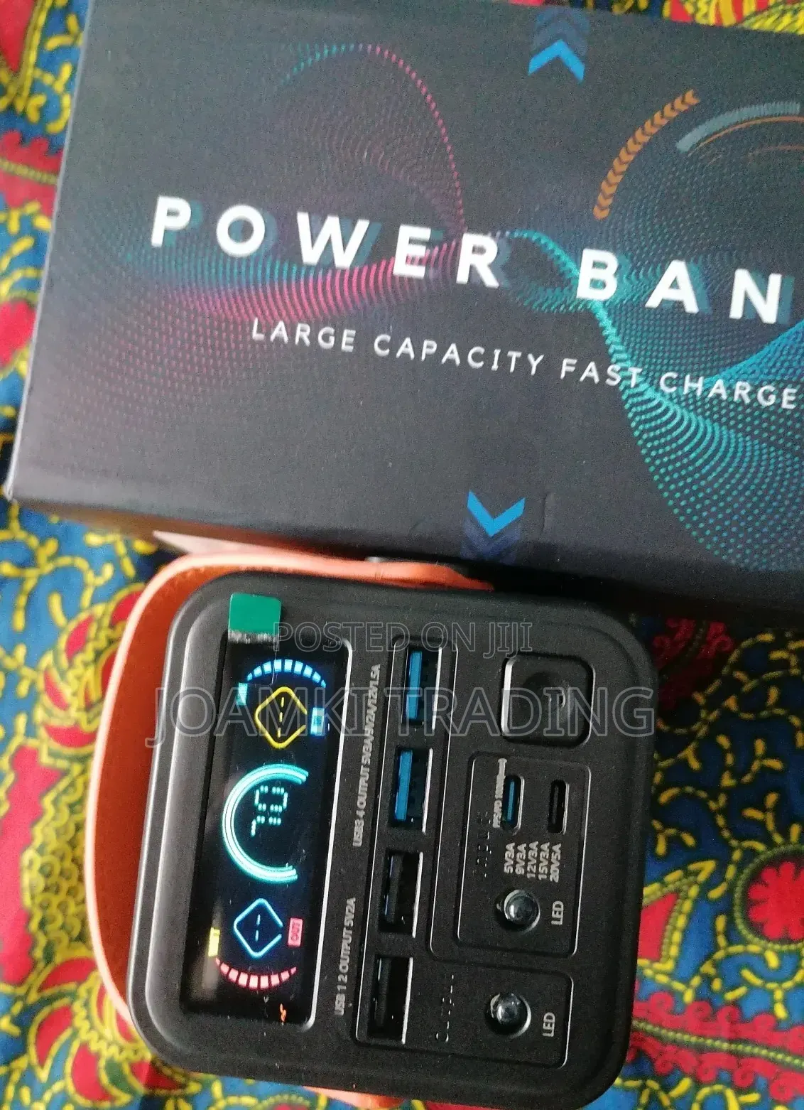 100,000mAh Power Bank 4 Laptops, Mobile Phones, 100watts
