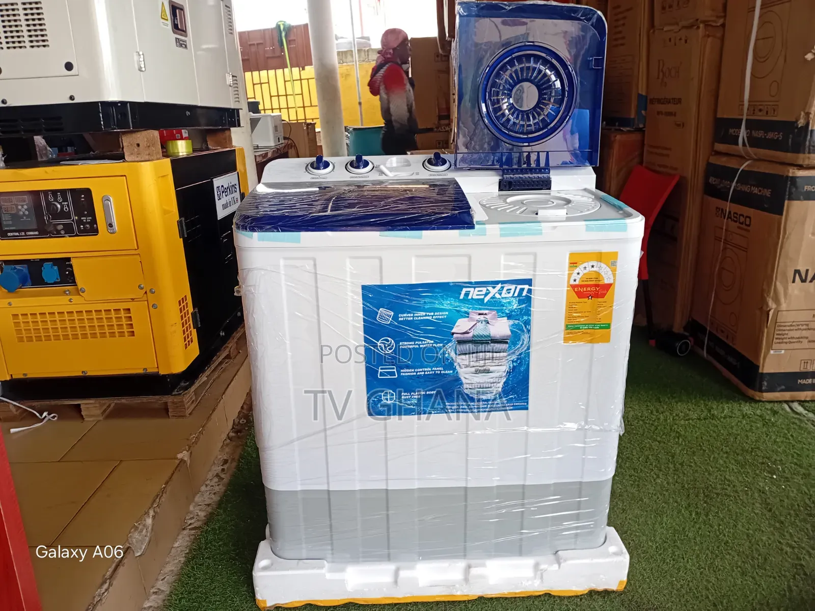 Nexon 12KG Washing Machine – Tough on Stains, Gentle on Fabrics12kg