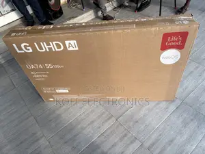 Ashed Blue LG 55UA74006LB.AEK 55" Ultra HD Smart TV