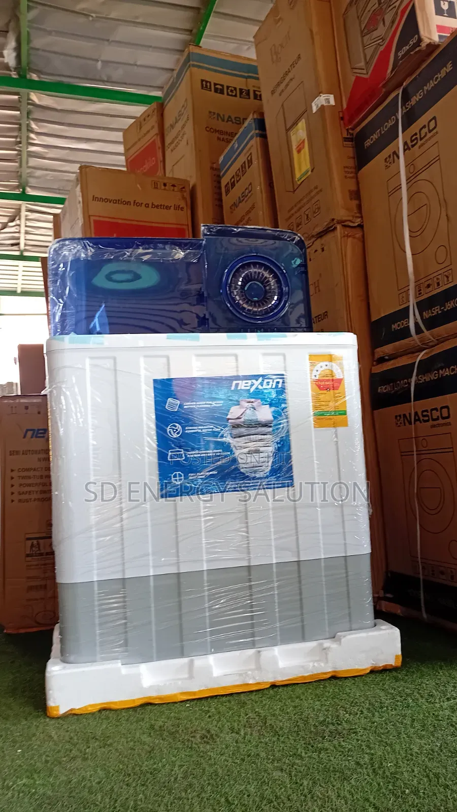 Nexon 12KG Washing Machine – Low Noise Powerful Washing