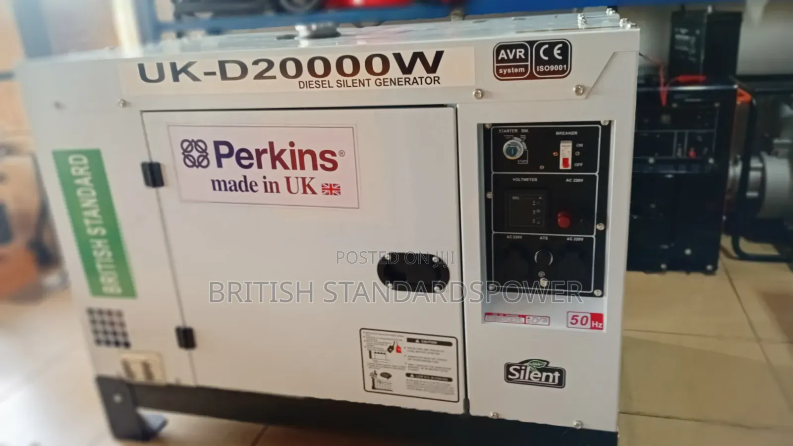 Powerful Perkins 20kva Diesel Generator With Free Installation