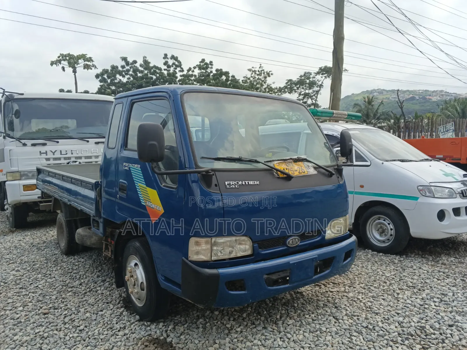Kia Registered Frontier 2003 Blue