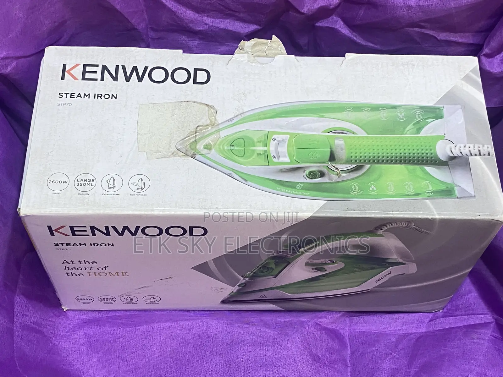 Efficient Kenwood Steam Iron