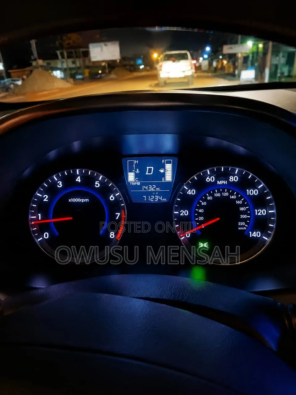 Hyundai Accent SE Sedan 2016 Blue