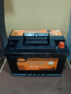 Car Battery 75ah/ 15plate +Free Delivery Within Accra
