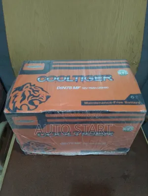 Car Battery 75ah/ 15plate +Free Delivery Within Accra