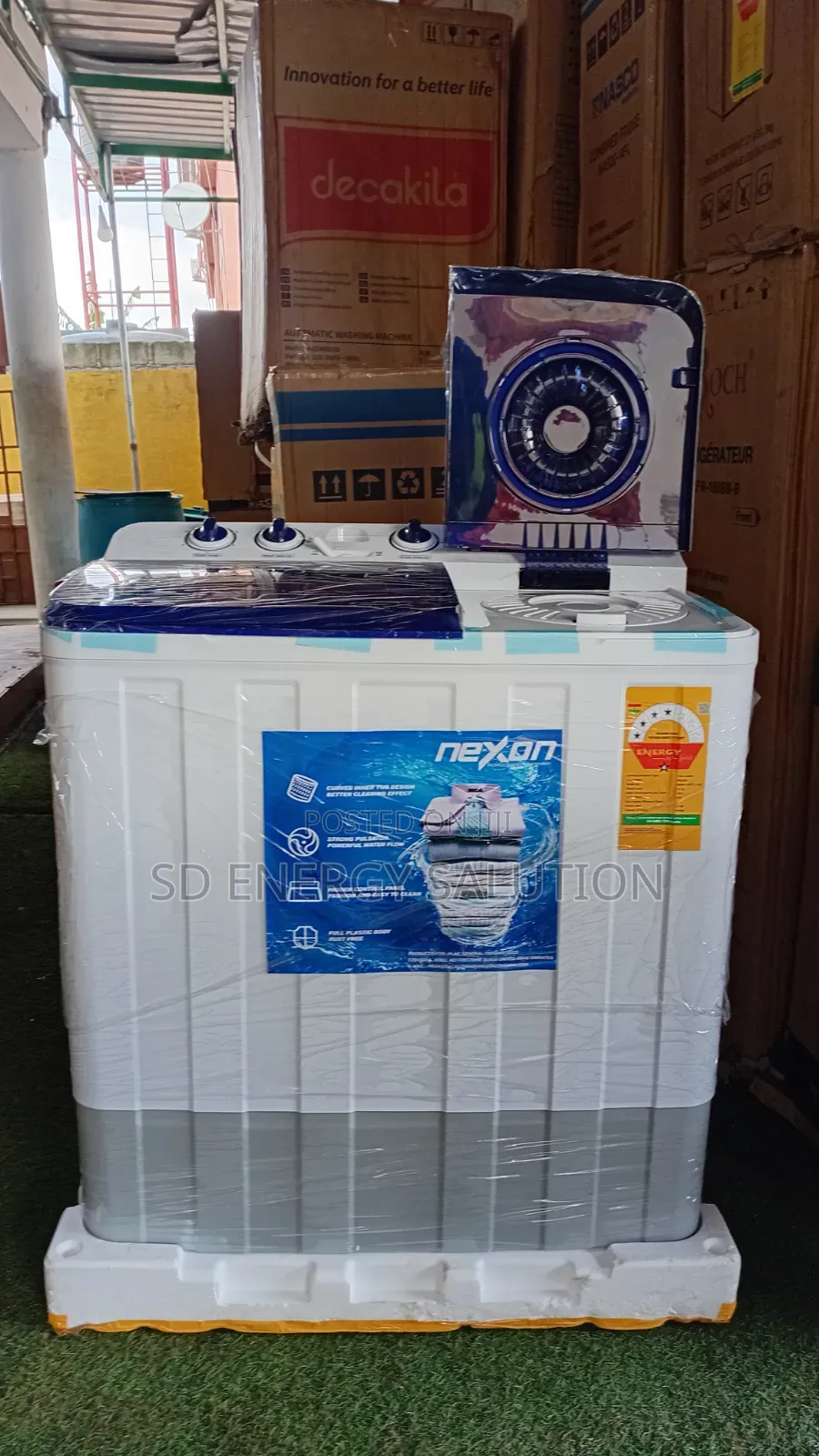 Nexon 12KG Washing Machine – Heavy Load, Superior Cleaning