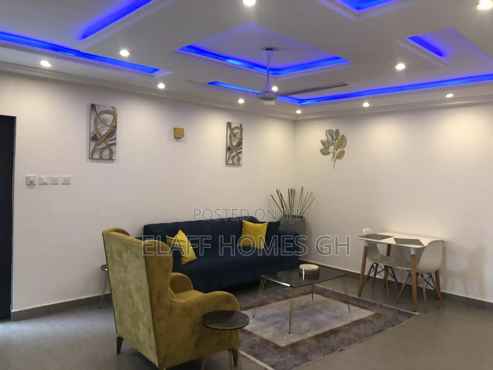 Furnished 1bdrm Apartment in Elaffhomesgh, American House for rent