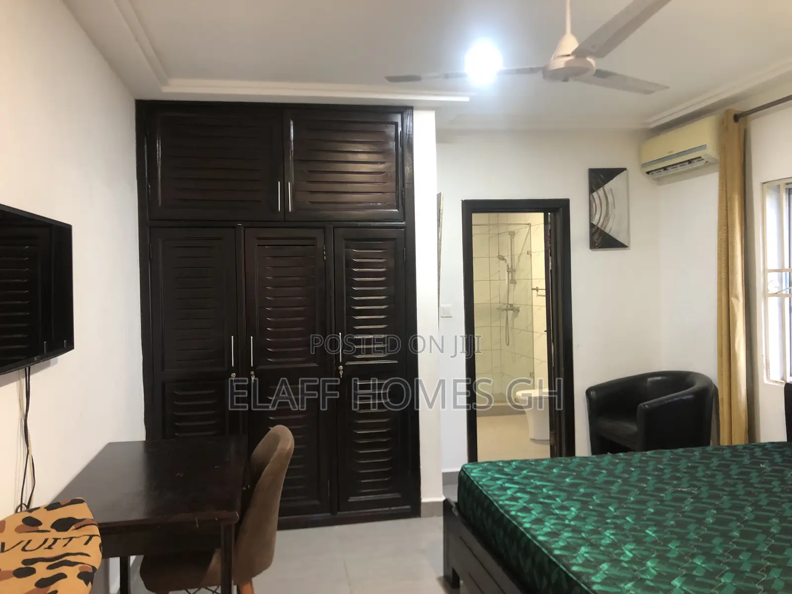 Furnished 1bdrm Apartment in Elaffhomesgh, American House for rent