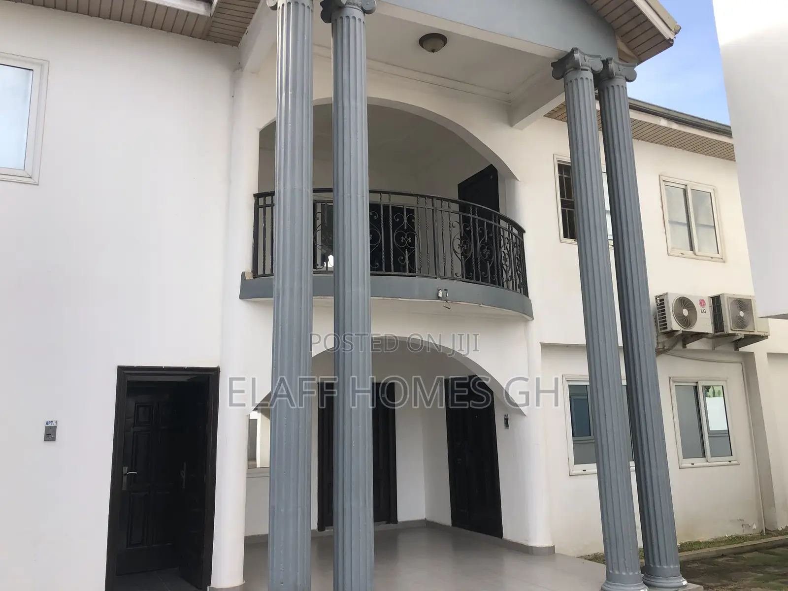 Furnished 1bdrm Apartment in Elaffhomesgh, American House for rent