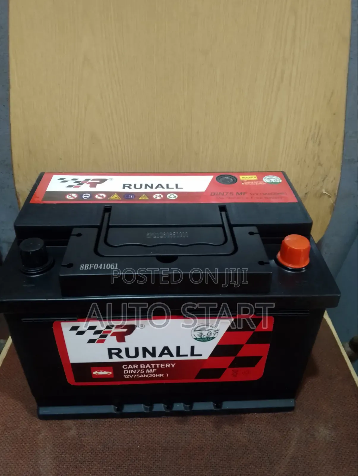 Car Battery 15 Plate /75ah RUNALL