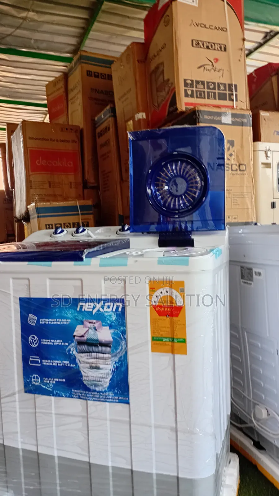 Nexon 12KG Washing Machine – Easy Operation Powerful Spin