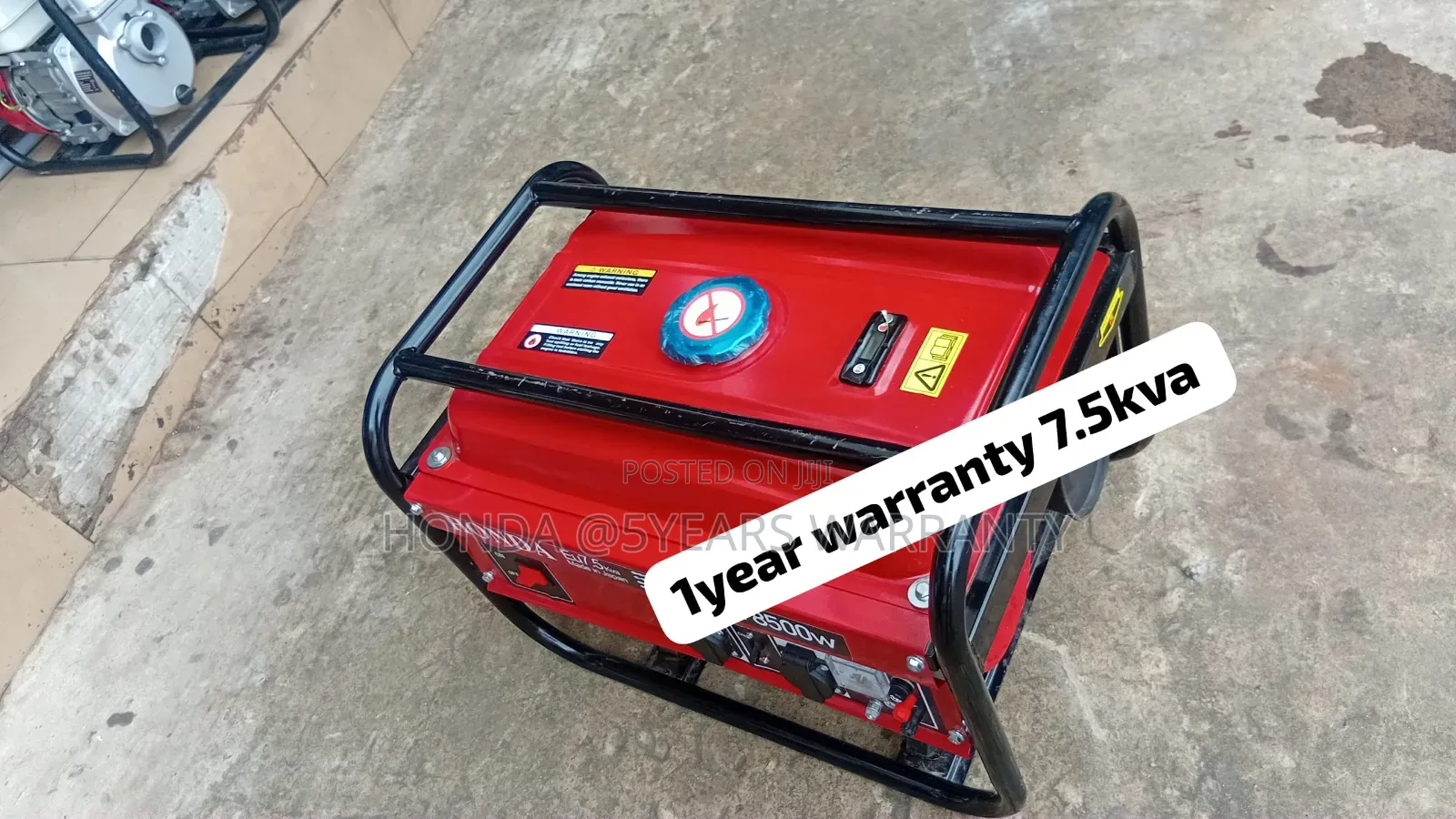 Powerful Honda 7.5kVA Petrol Generator – Reliable Energy 7.5kva