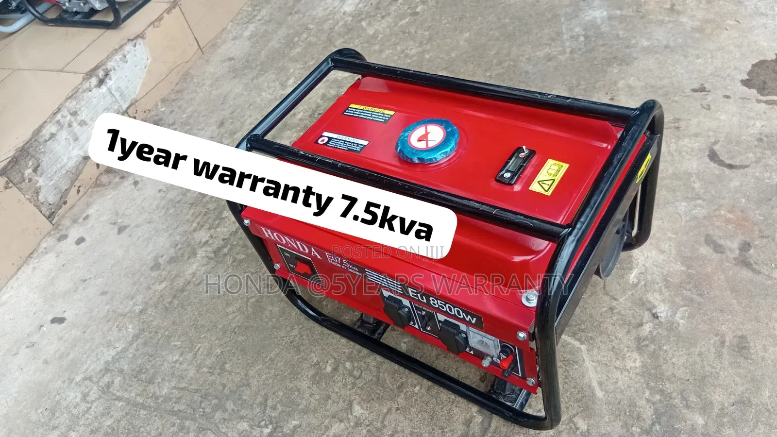 Honda 7.5kVA Petrol Generator | Super Powerful Performance 7.5kva