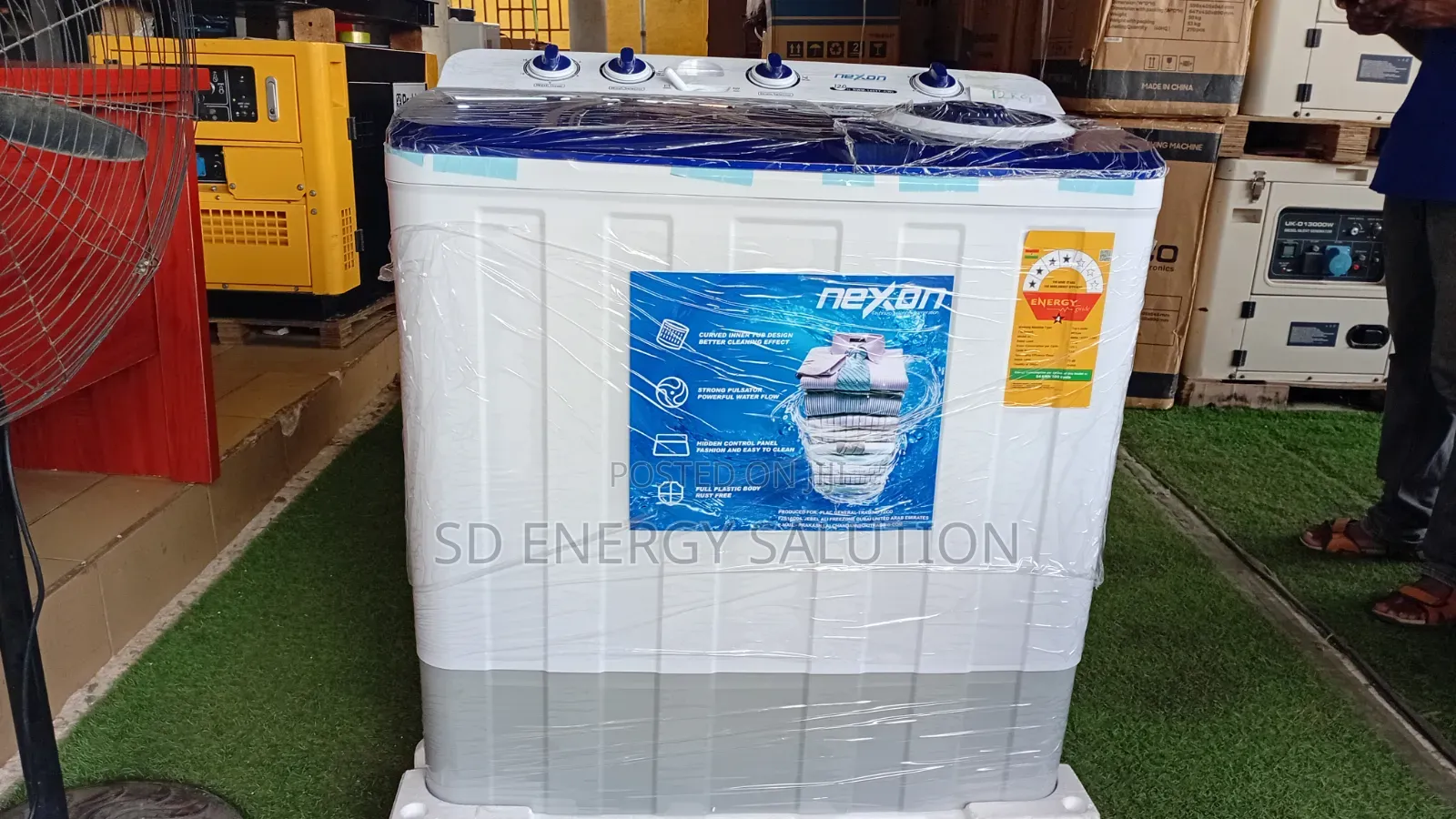 Brand New Nexon 12KG Semi-Automatic Washing Machine