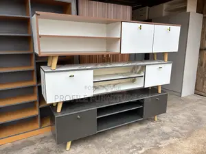Mixed Color TV Stand // Laminated TV Stand