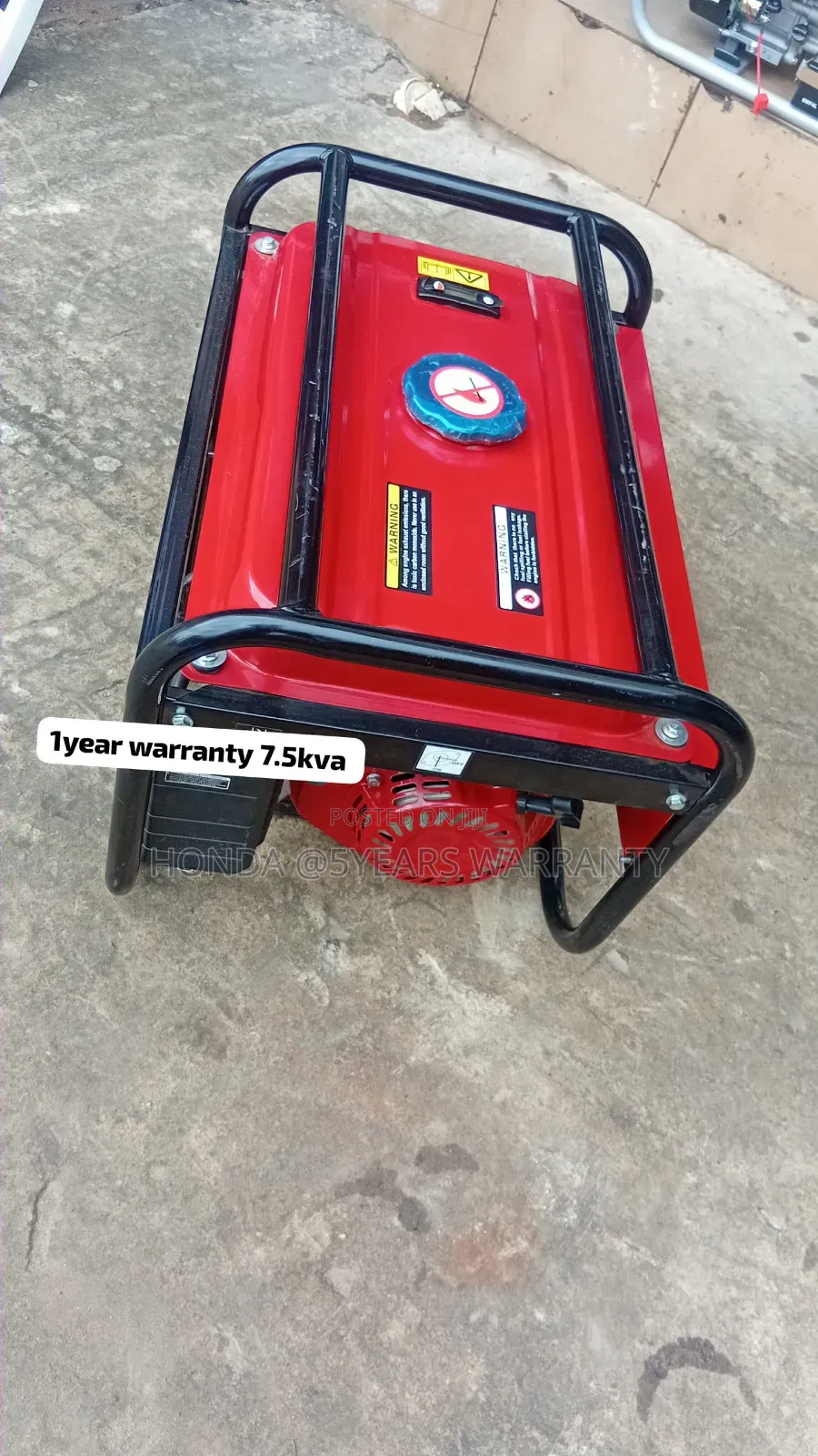 Strong Efficent Honda 7.5kVA Petrol Generator–Premium Quality 7.5kva