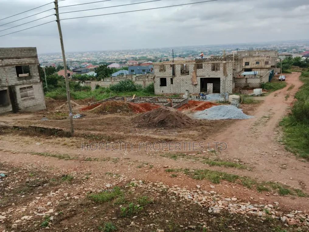 Graded Lands for Sale at Amasaman-Danchira