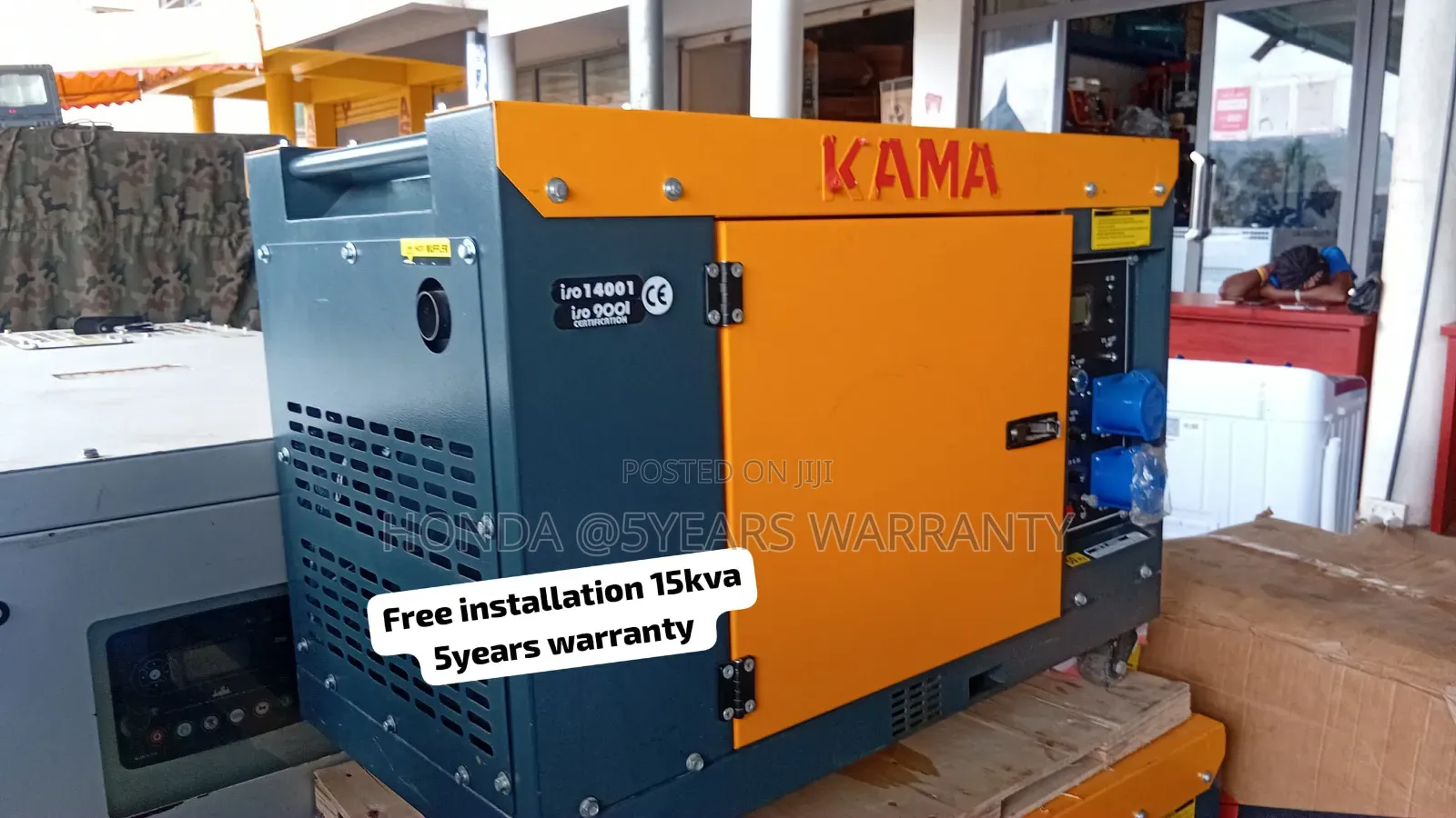 KAMA Heavy Duty Diesel Generator – Unmatched Power Durability 15kva