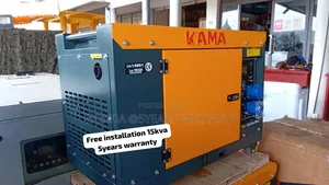 KAMA Heavy Duty Diesel Generator – Unmatched Power Durability 15kva