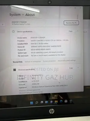 Laptop HP Pavilion 15 8GB Intel Core i5 SSD 256GB
