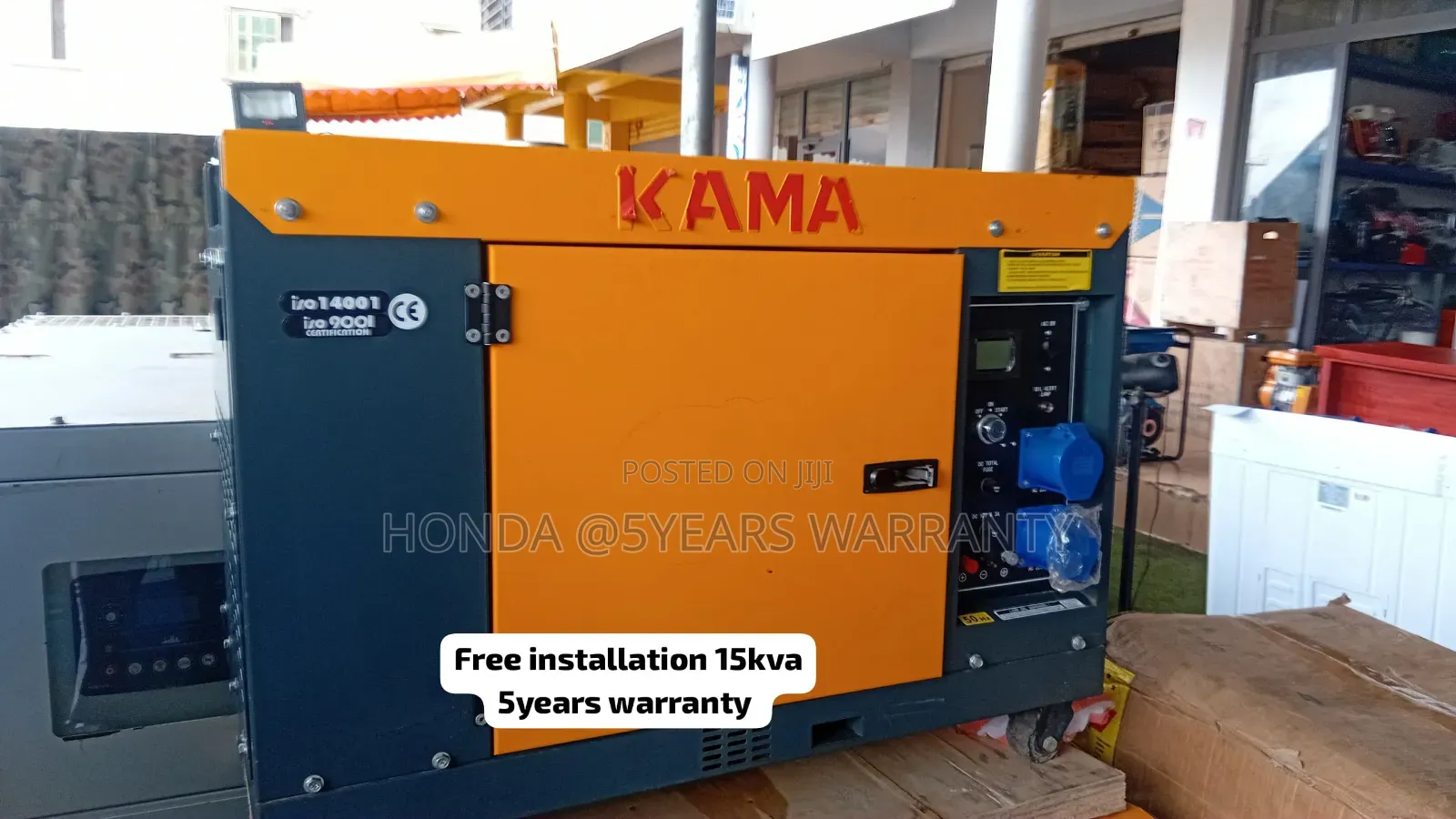 Reliable KAMA Diesel Generator With Excellent Fuel Efficiency 15kva