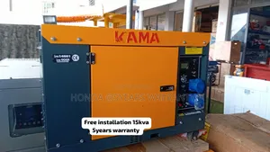 Reliable KAMA Diesel Generator With Excellent Fuel Efficiency 15kva