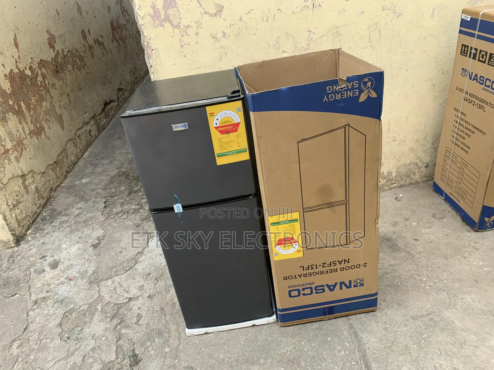Nasco Nasf2-13fl Double Door Fridge
