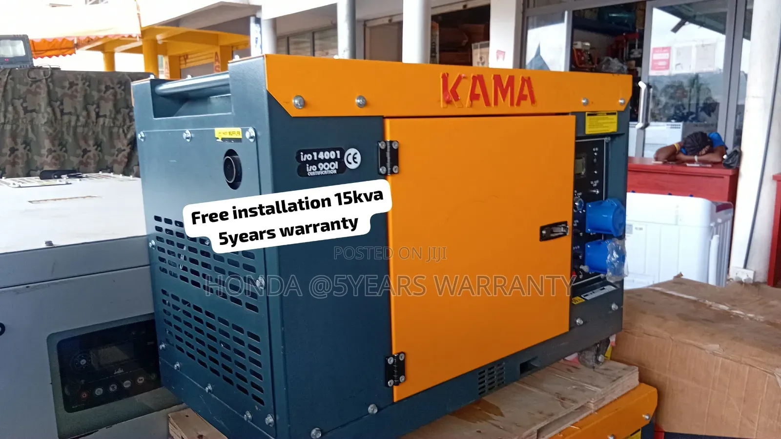 KAMA Diesel Generator Available Now – Heavy Duty Machine With 15kva