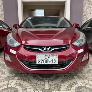 Hyundai Elantra 2012 Burgundy