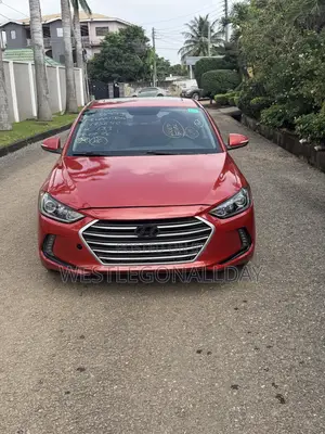 Hyundai Elantra Limited Sedan FWD (2.0L 4cyl 6A) 2017 Red