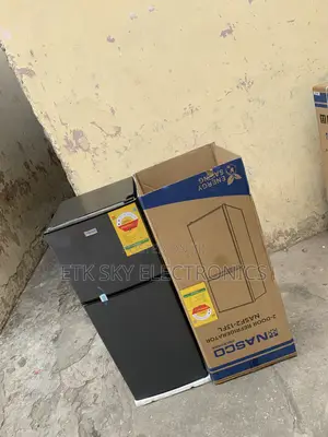 Efficient Nasco 112liters Double Door Fridge