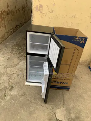 Efficient Nasco 112liters Double Door Fridge