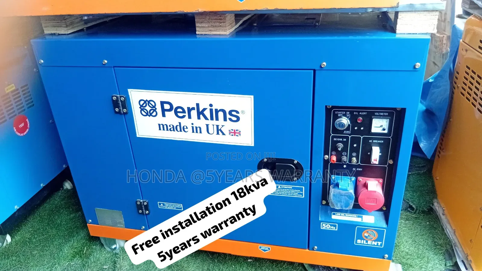 Super Strong Perkins 18kVA Diesel Generator | Durable 18kva