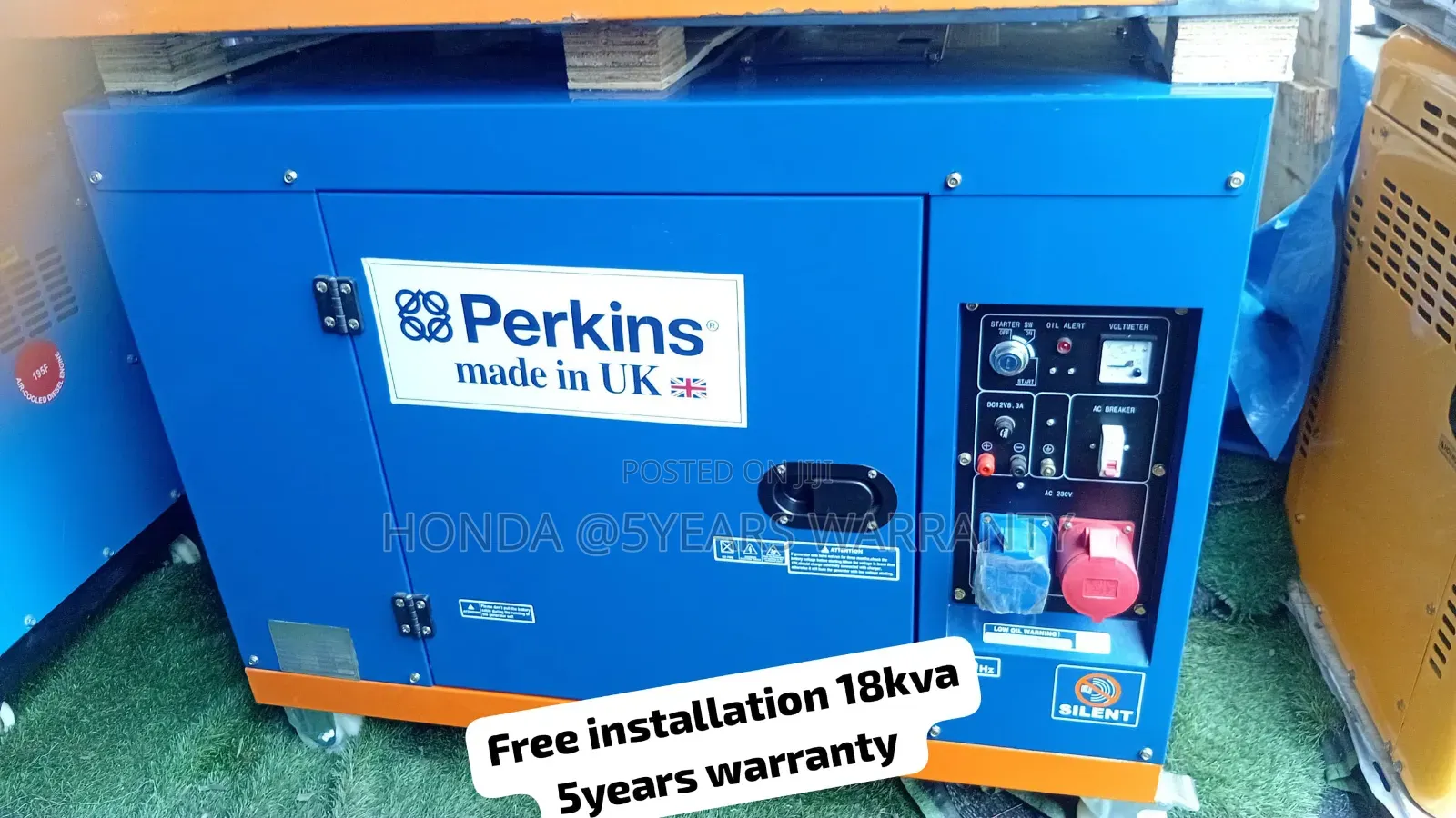 Super Strong Perkins 18kVA Diesel Generator | Durable 18kva