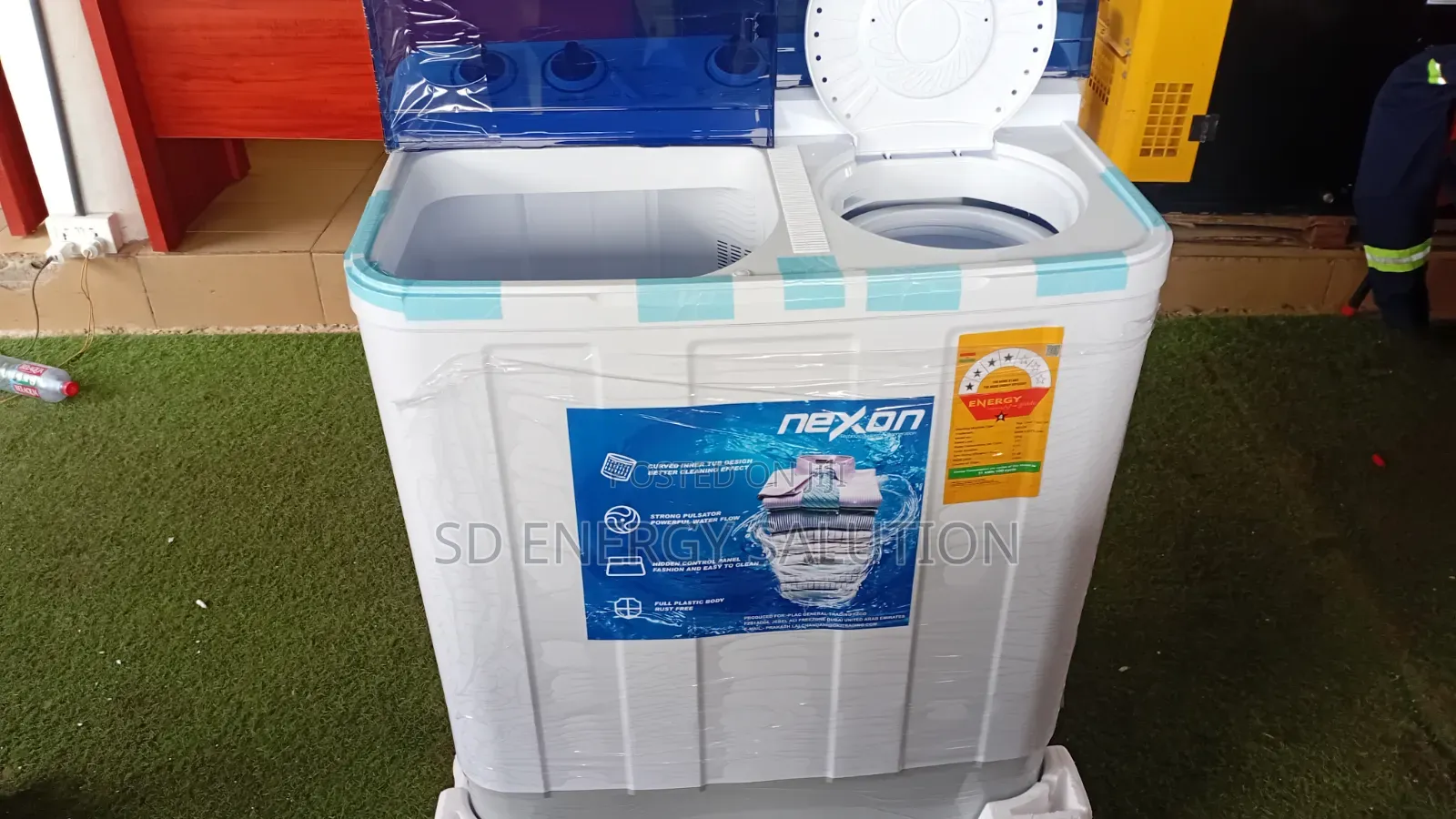Nexon 10KG Semi-Automatic Washing Machine – Fast Spin
