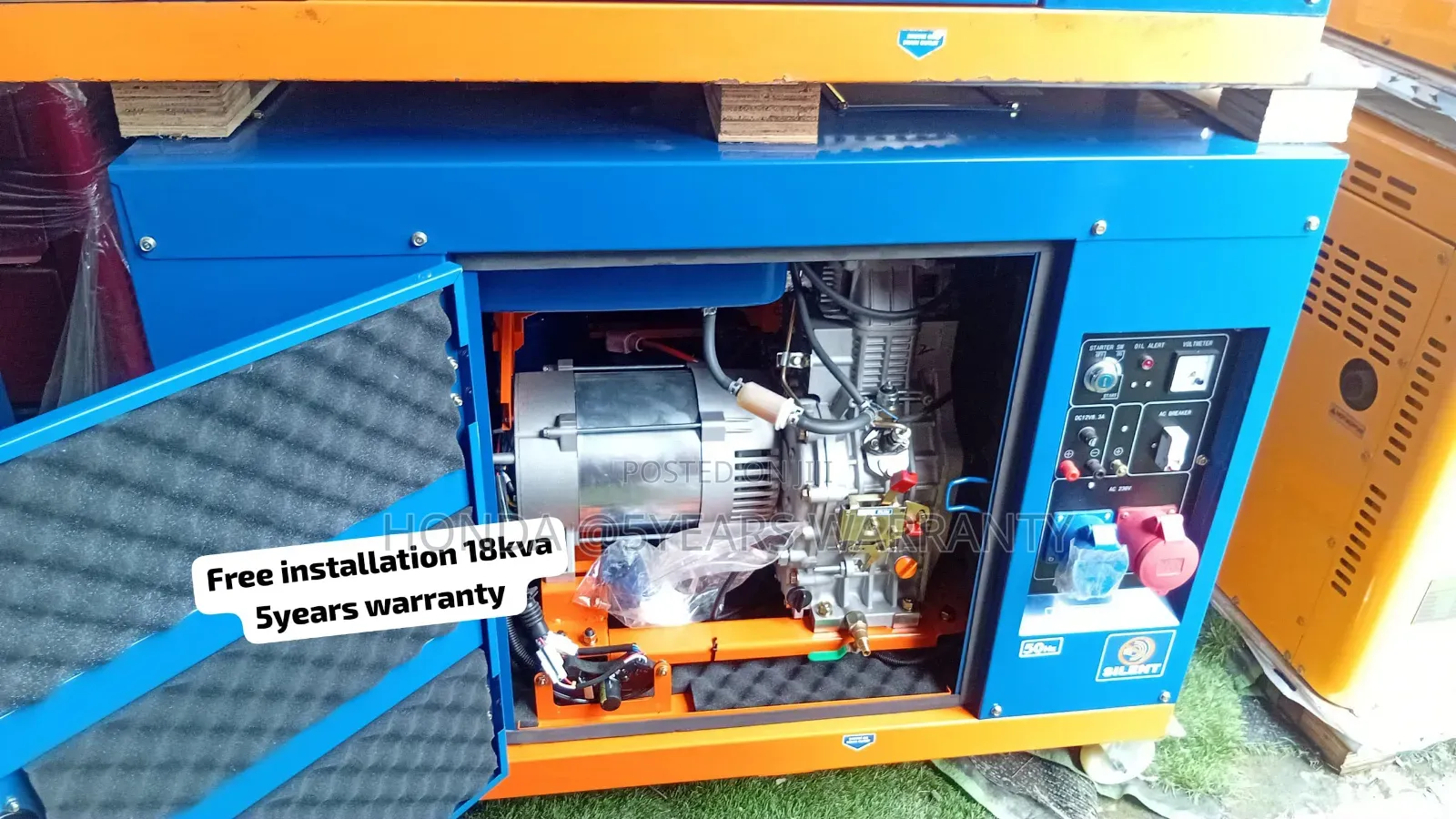 Heavy Duty Perkins 18kVA Diesel Generator | Smooth Operation 18kva