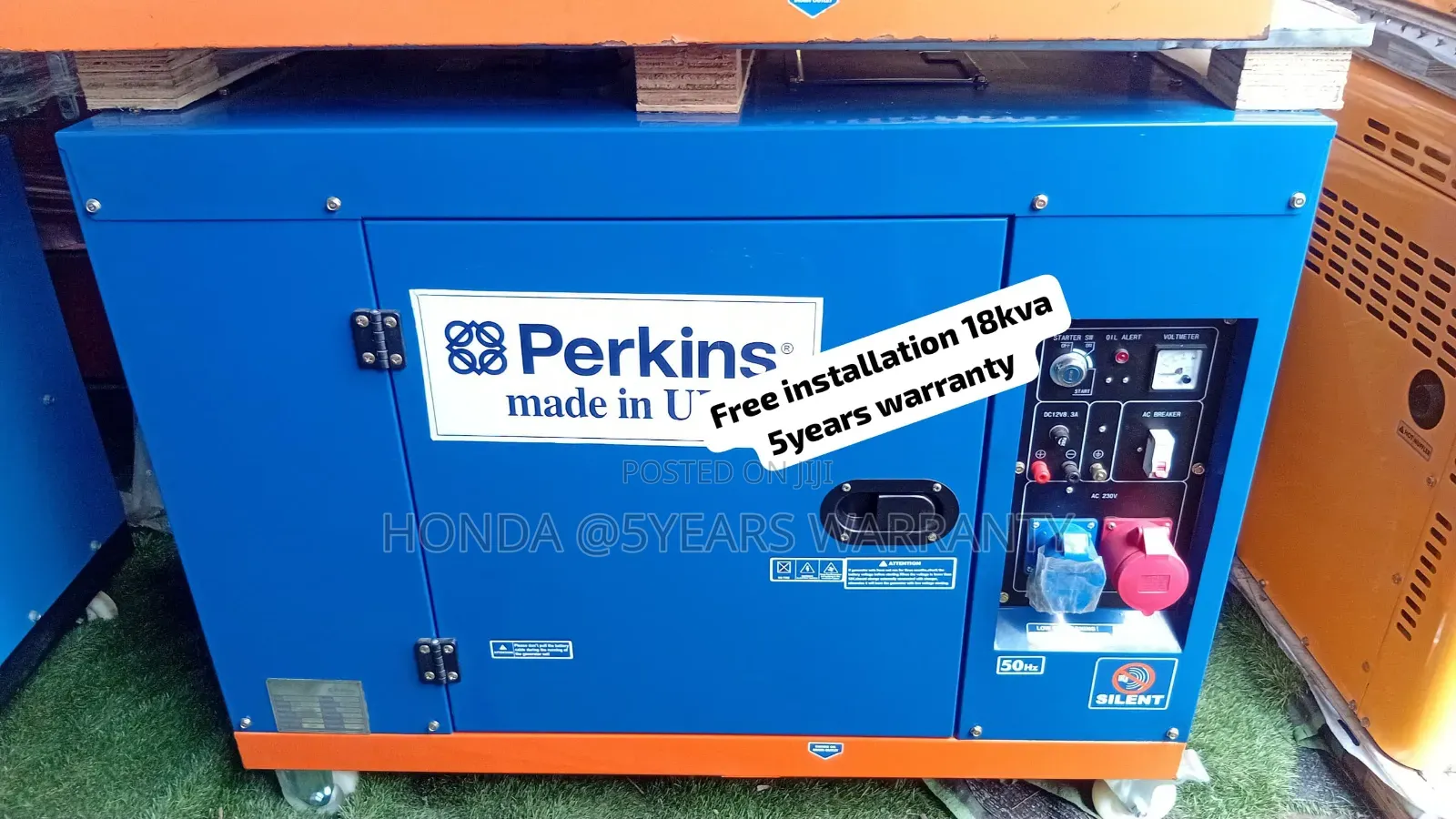 Perkins 18kVA Diesel Generator With Warranty Professional Grade 18kva