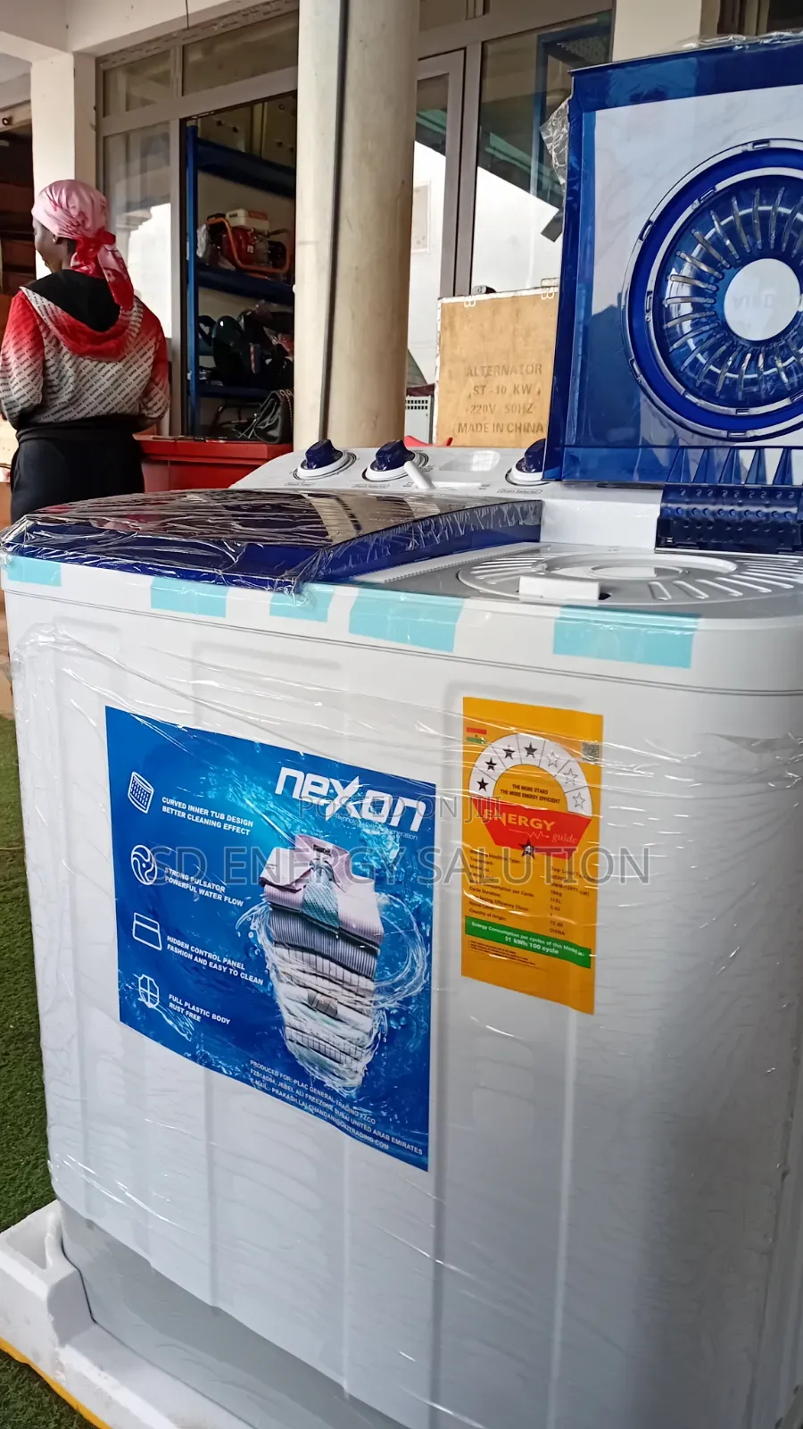 Nexon 10KG Washing Machine – Large Family Size