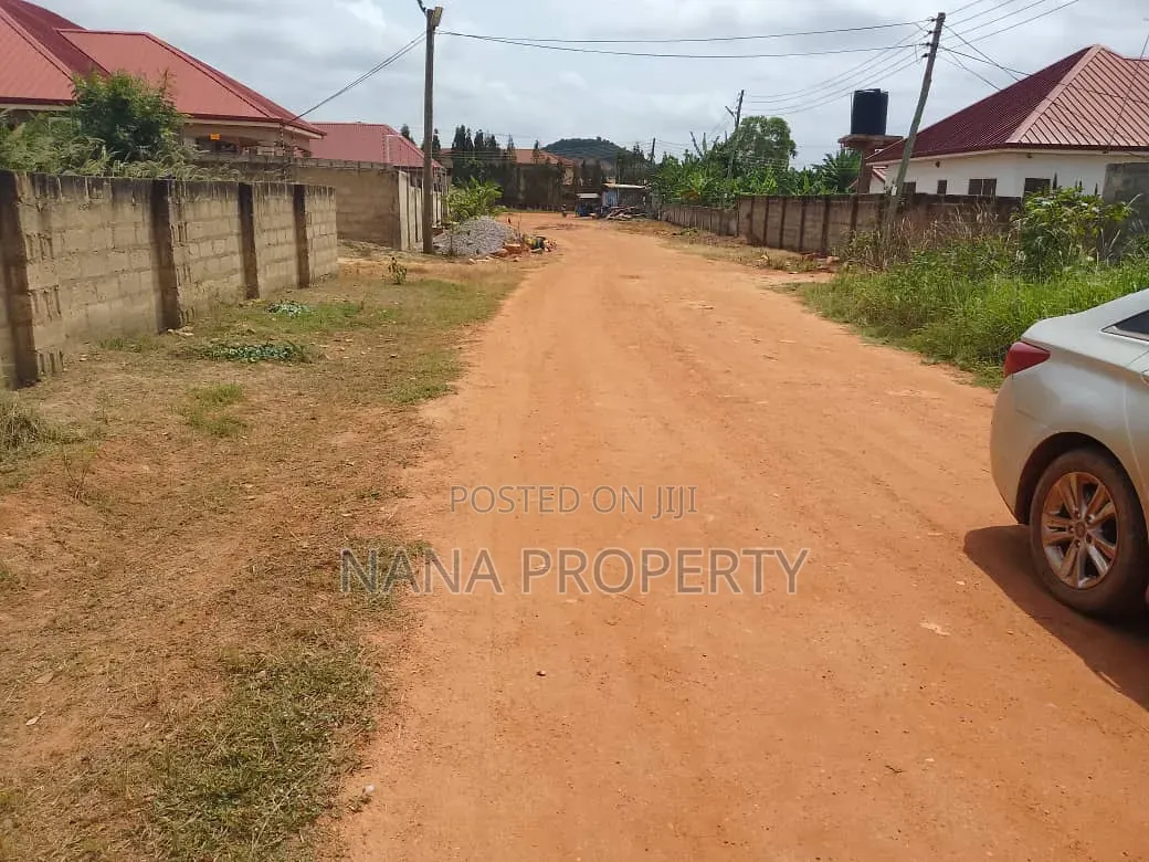 Two Plots of Land for Sale at Oyibi and Is Well Secured With Fence